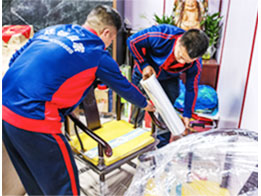 居民搬家床墊打包